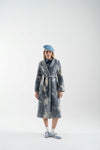 Cappotto in lana cotta doppiopetto