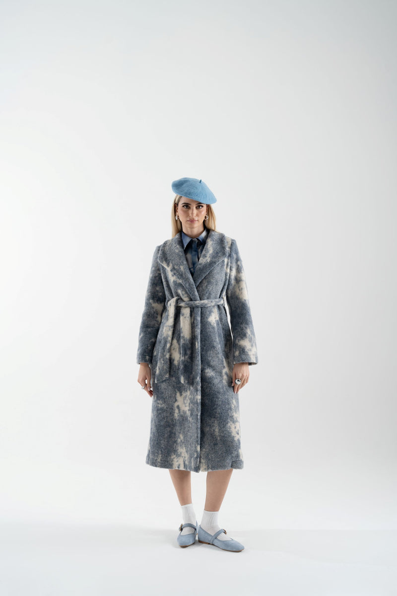 Cappotto in lana cotta doppiopetto