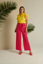 CAMICIA GIRO MANICA CON VOLANT