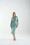 Camicia basica in raso