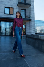 BODY CON DRAPPEGGIO IN JERSEY LAMINATO