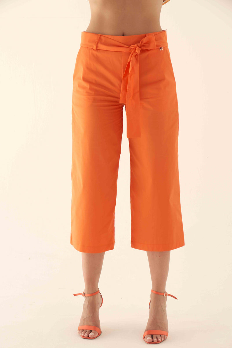 PANTALONE 7/8 IN COTONE STRETCH