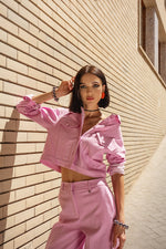 Giubbino corto in jeans