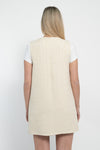 Abito giromanica in tessuto tweed