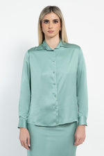 Camicia basica in raso