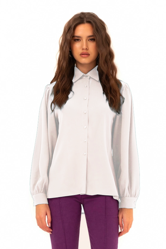 CAMICIA BASIC CON MANICA AMPIA