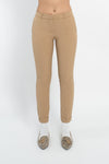 Pantalone a sigaretta con risvolto