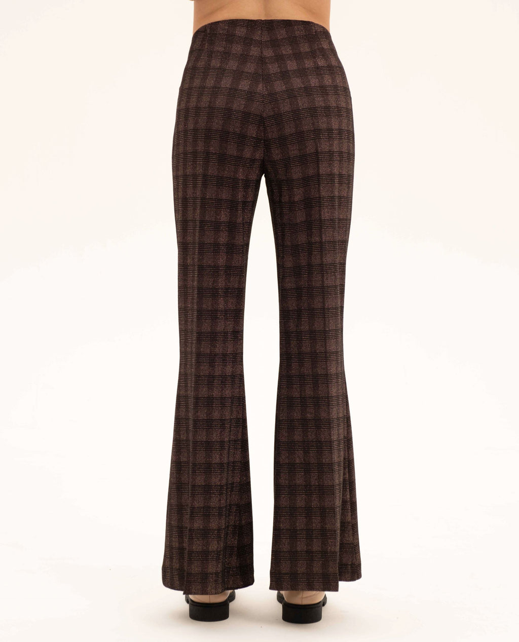 PANTALONE PALAZZO IN TESSUTO JACQUARD