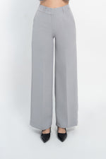 Pantalone palazzo con tasca america