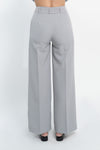 Pantalone palazzo con tasca america