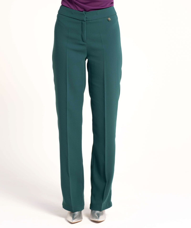 PANTALONE LINEA DRITTA IN CREPE