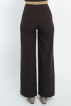 Pantalone palazzo con alette e patte