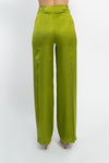 Pantalone palazzo in raso