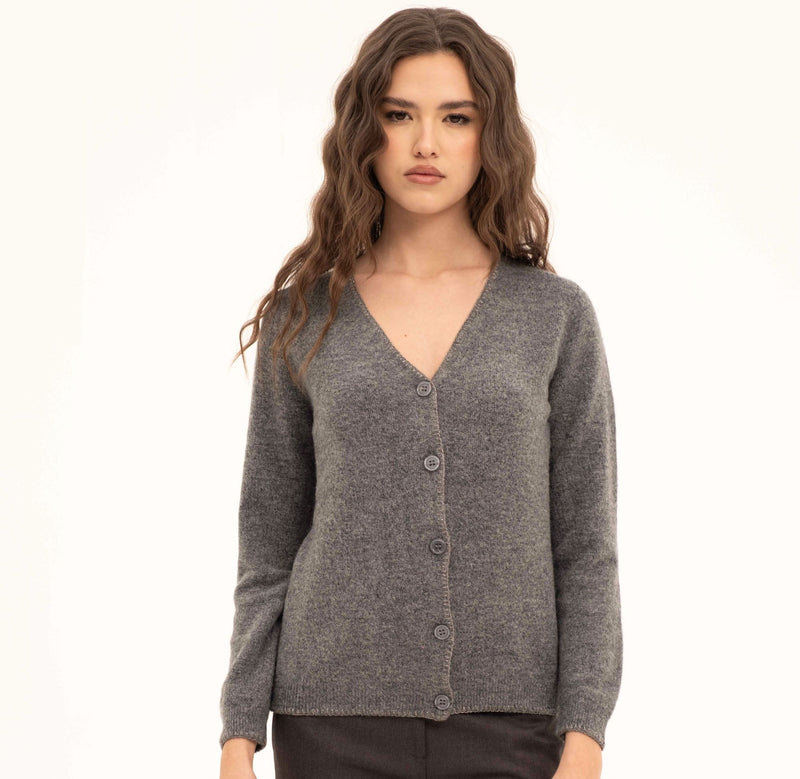 CARDIGAN CON LAVORAZIONI LUREX