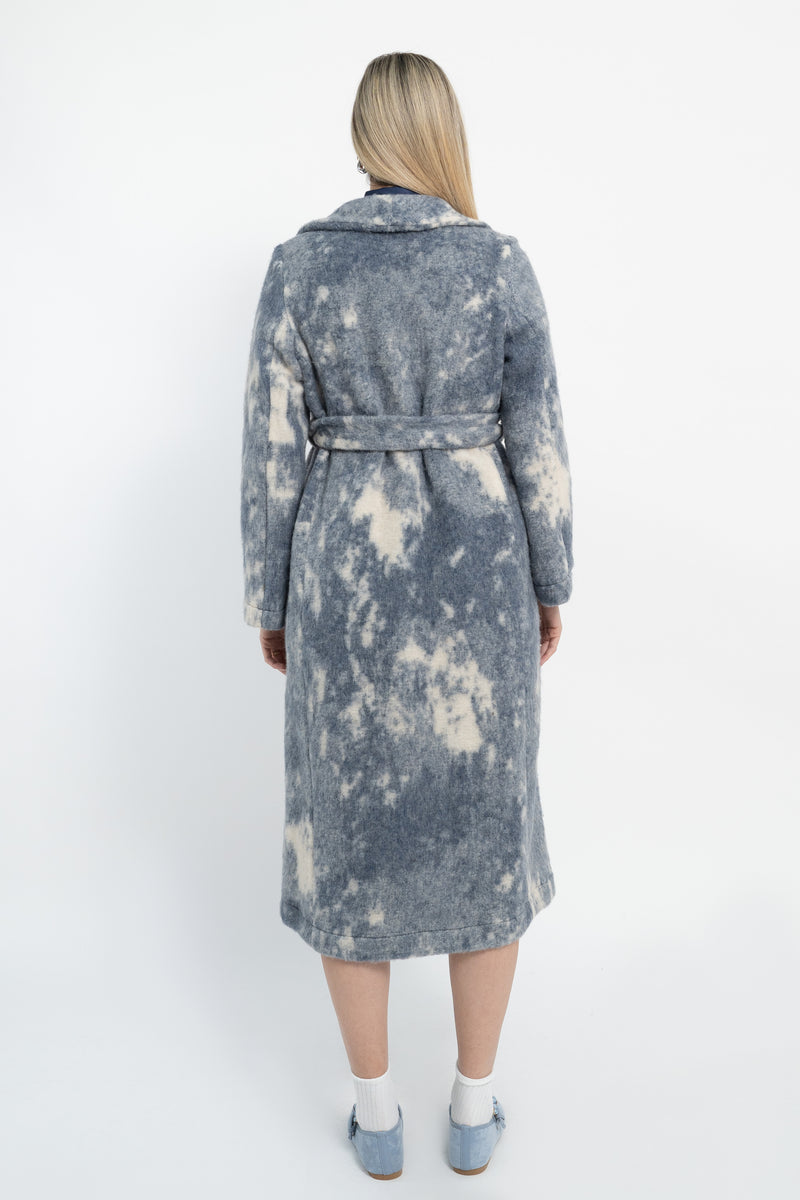 Cappotto in lana cotta doppiopetto