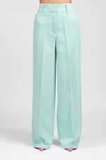 Pantalone palazzo con tasca america