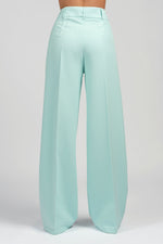 Pantalone palazzo con tasca america