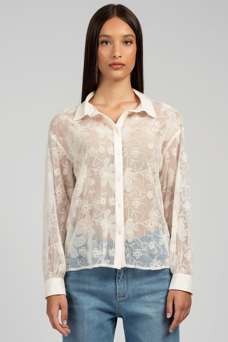 Camicia in pizzo